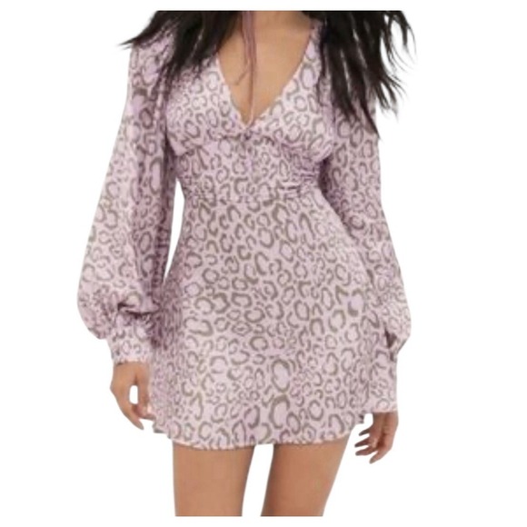 For Love And Lemons Dresses & Skirts - For Love&Lemons Mini Dress Women's Medium Balloon Long‎ Sleeve Empire Waist  New
